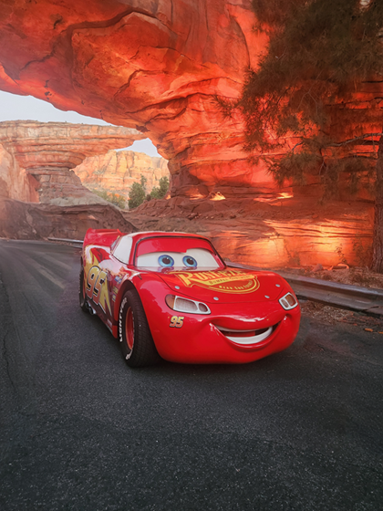 A Night in Cars Land: Finding Myself Under the Neon Glow